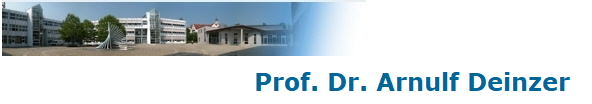 Prof. Dr. Arnulf Deinzer